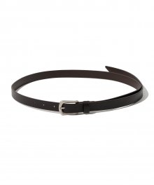 22fw leather belt brown