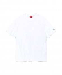 OG side logo T-shirt - WHITE