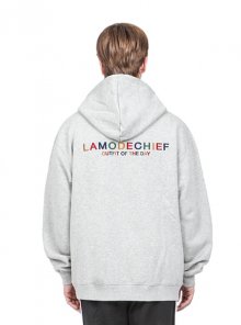 RAINBOW LOGO hoodie (GRAY)