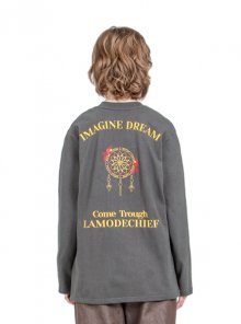 DREAM CATCHER LONG SLEEVES (CHARCOAL)