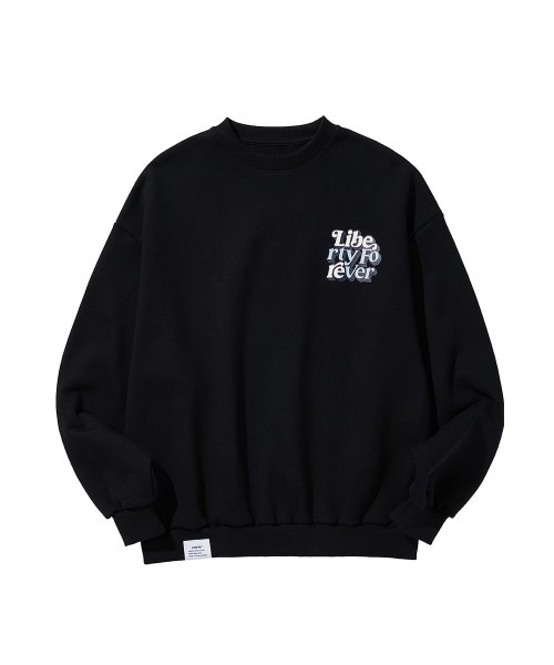 LF LOGO CREWNECK SWEAT / BLACK
