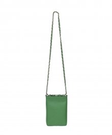 PICO VERTICAL CHAIN_GREEN [ALL LEATHER]