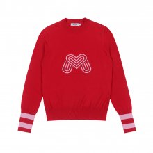 Martine Symbol Point Basic Knit_Red