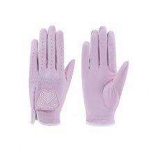 Womens Color Sheepskin Golf Glove_Light Pink