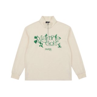 마틴골프(MARTINE GOLF) Half Zip-up Sweat Shirts_Ivory (Men) 상품 이미지