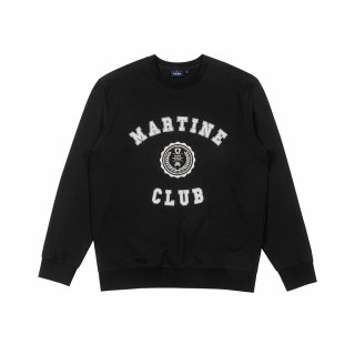 마틴골프(MARTINE GOLF) Martine Club Sweat Shirts_Black (Men) 상품 이미지