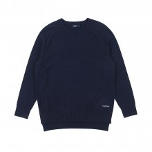 Terry Raglan Sleeve Knit_Navy (Men)