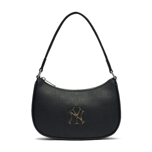Сумка-хобо Monogram Embo NY (Black)