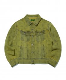 FLIP Denim Trucker Jacket_Mustard Gold