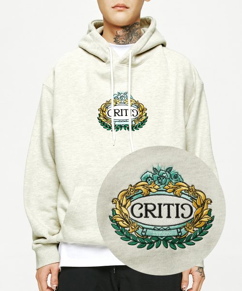 EMBROIDERY LOGO худи Oatmeal