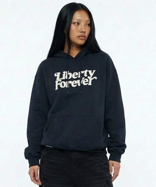 FOREVER HOODIE / NAVY