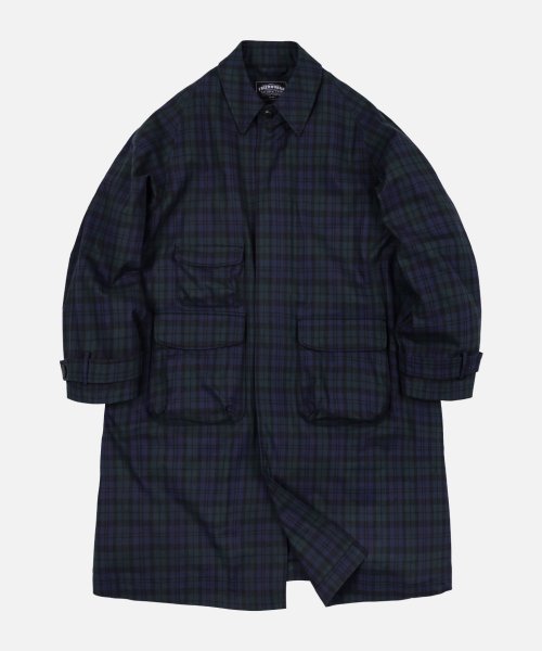 프리즘웍스(FRIZMWORKS) BALMACAAN HUNTING COAT _ BLACK WATCH - 109,850 | 무신사 스토어