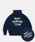 에스피오나지(ESPIONAGE) Navy Drinking Team Heavy Weight Hoodie Navy