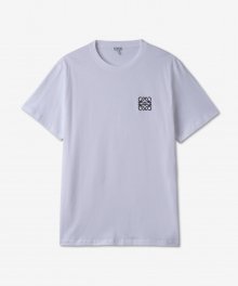 남성 아나그램 반소매 티셔츠 - 화이트 / H526Y22J262100