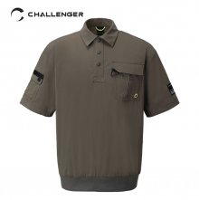 Woven S/S T-Shirt(Uni)_CHB2UTS0115BR