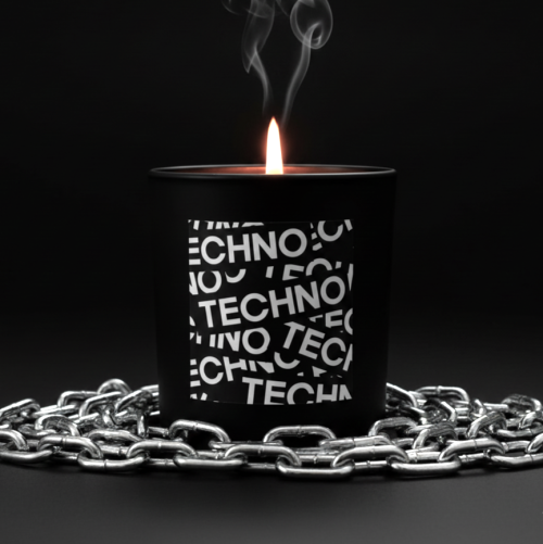 디쉘터() TECHNO 7oz 블랙 시더우드 우디 스모키향 소이캔들 상품 이미지