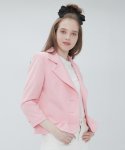 무디디(MUDIDI) One button short jacket 002 Pink
