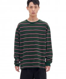 STRIPE LONG SLEEVE (GREEN)