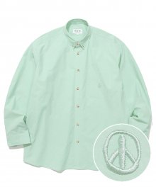 SOLID ONE POCKET SHIRT MINT