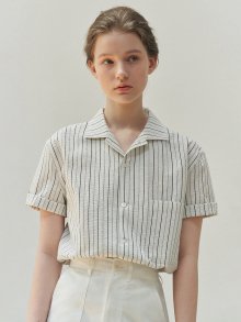 Seer short sleeve shirt (ivory)