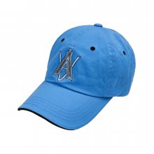 A LOGO EMBROIDERY BALL CAP BLUE