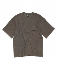 Four Seson Knit T-shirt_Brown
