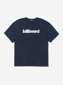 Billboard Big Logo Half T-Shirt_Navy