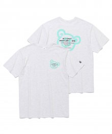 베어&스마일리 티셔츠 라이트그레이(IK2CMMT501A)