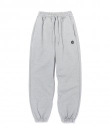 WAVE logo jogger pants - GREY