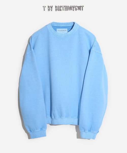 MUSINSA | BIRTHDAYSUIT POP COLOR SWEAT (BLUE)