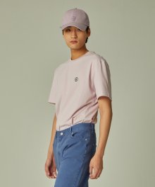 AGP 로고 티셔츠 핑크