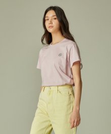 AGP 로고 티셔츠(W) 핑크