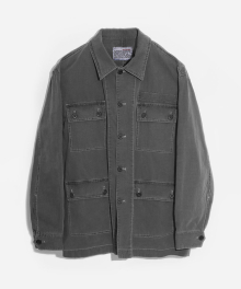 RIPSTOP JUNGLE JACKET (CHARCOAL)