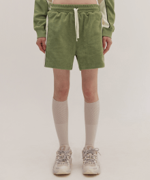 TERRY BLOCKING PANTS [KHAKI]