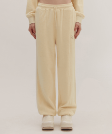 TERRY SWEATPANTS [CREAM]