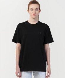 SIGNATURE BASIC BIG LOGO TEE-BLACK