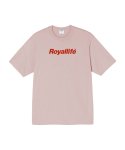 로얄라이프(ROYALLIFE) RL1001 오리지널 로고 반팔티 - 핑크