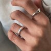 silver925 comet ring