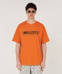 어널로이드(UNALLOYED) 로고 티셔츠 / 오렌지