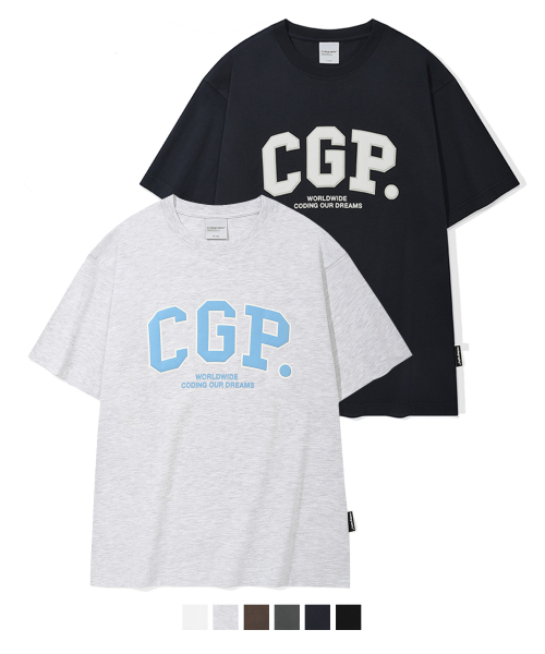 코드그라피() CGP 아치 로고 반소매 티셔츠_10COLOR 상품 이미지