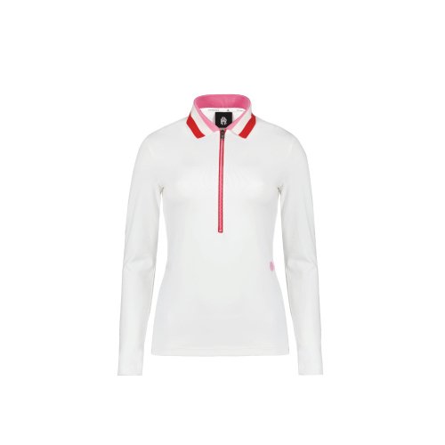W HALF ZIP-UP SHIRTS(WHITE)_ R21WCT01WH