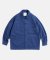 에스피오나지 French Wide Work Jacket (Moleskin) French Blue