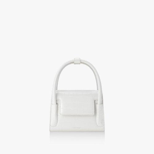 [FIND KAPOOR] MARTY 18 CROCO White Korean Bag