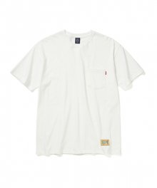 HOTDOG POCKET SS T-SHIRT (WHITE)