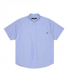 LMC STRIPE SHORT SLV SHIRT blue