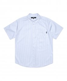 LMC STRIPE SHORT SLV SHIRT white