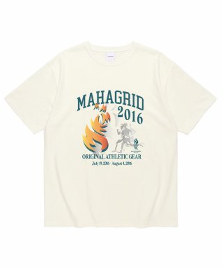 마하그리드(MAHAGRID) 2016 SOUVENIR TEE CREAM(MG2CMMT509A) 상품 이미지