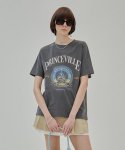 레이브(RAIVE) PRINCEVILLE Print T-Shirt in D/Grey VW2SE114-13