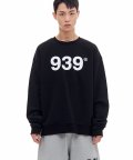 939 LOGO SWEAT SHIRTS (BLACK)