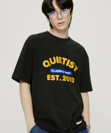 QT 클래시카 해빗 티셔츠-블랙